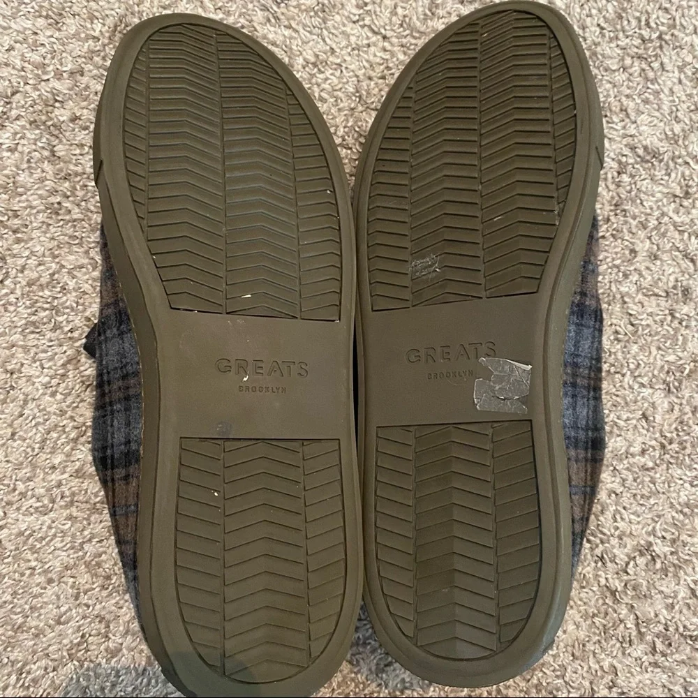 Greats Brooklyn Plaid Sneakers